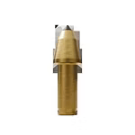 Rotating tungsten carbide pick • 35mm (1.38") Shank-External Snap Ring • Plug Tip for hard cutting